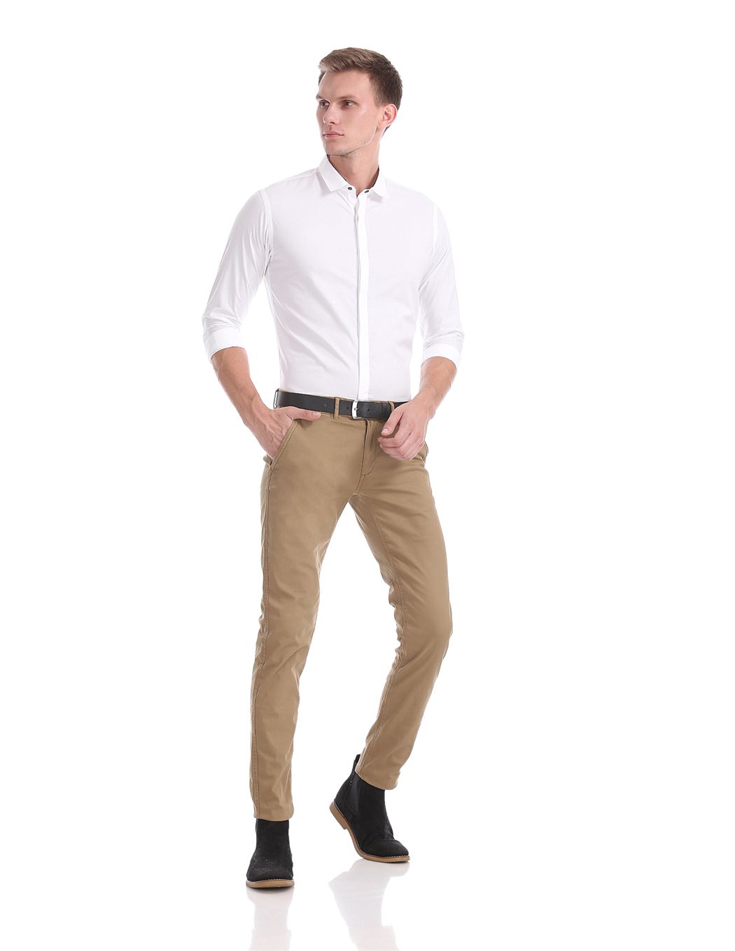 Flying Machine Men Casual Wear Printed Shirt